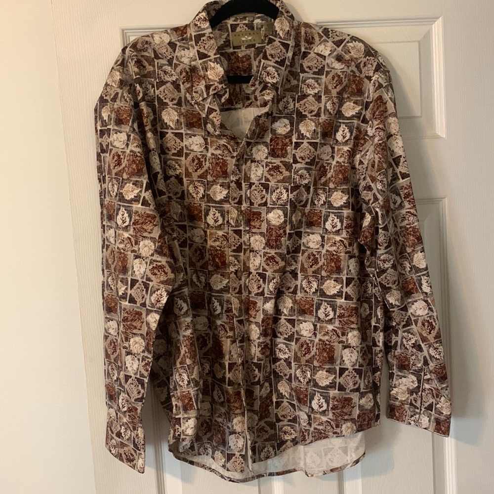 Large classic button down